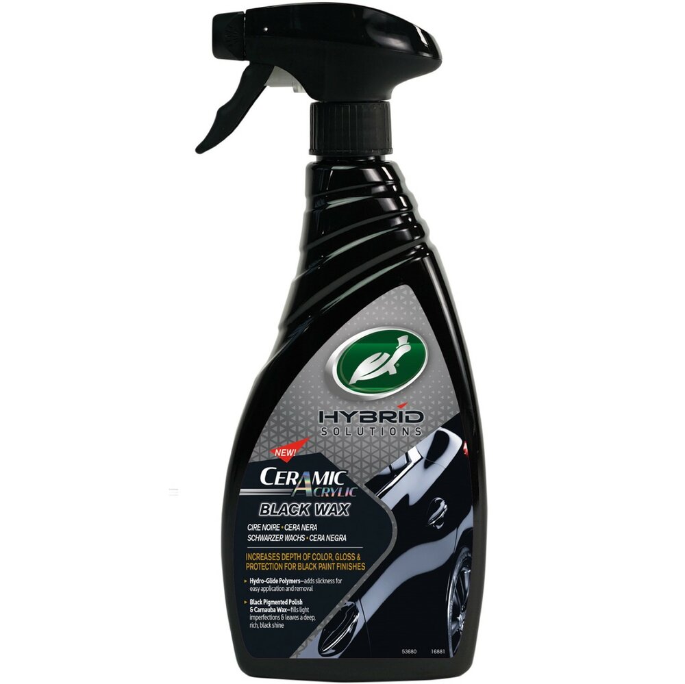 Turtle Wax Ceramic Acrylic Black Wax Hybrid Solution 53680