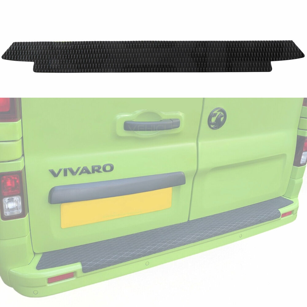 Opel Vivaro Renault Trafic Nissan NV300 Fiat Talento Achterbumper Beschermer X8R0240