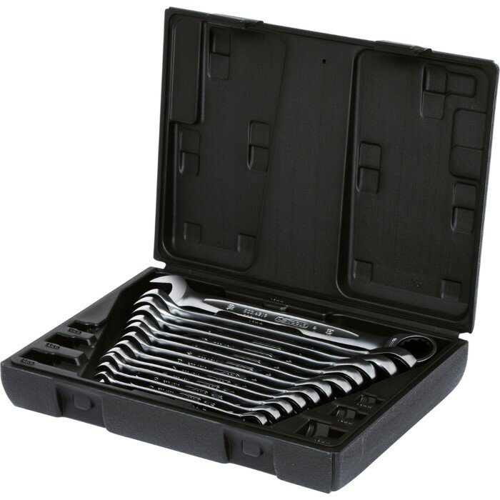 KS Tools Ringratel-Steeksleutelset 8-19mm 12-delig 503.4265