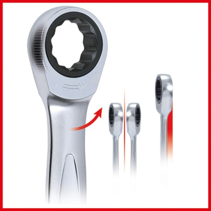 KS Tools Ringratel-Steeksleutelset 8-19mm 12-delig 503.4265 (4)