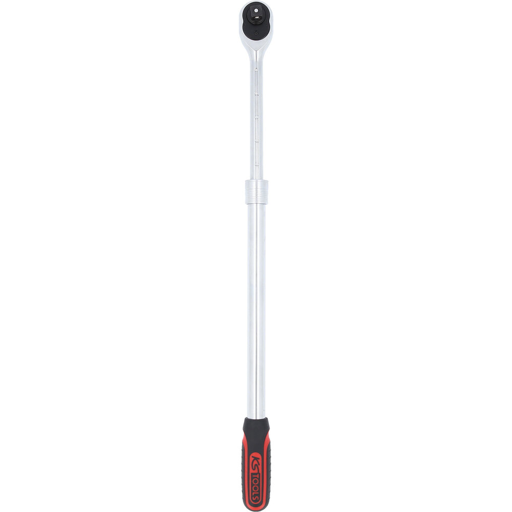KS Tools 1/2&quot; Omschakelbare Ratel Uitschuifbare Telescoop Extra Lang 914.1205 (4)