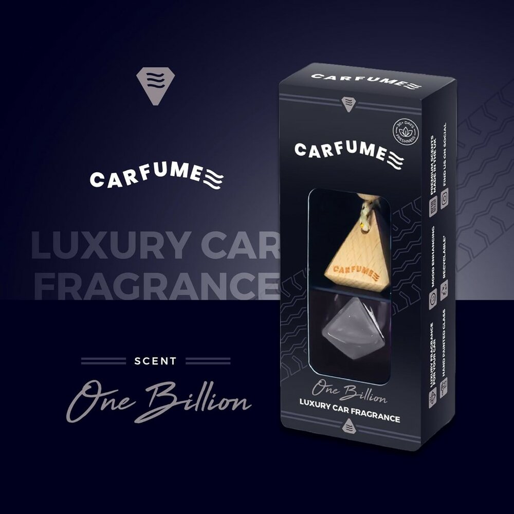 Carfume Black Premium One Billion Mannen Autogeurtje CFFBOM (5)