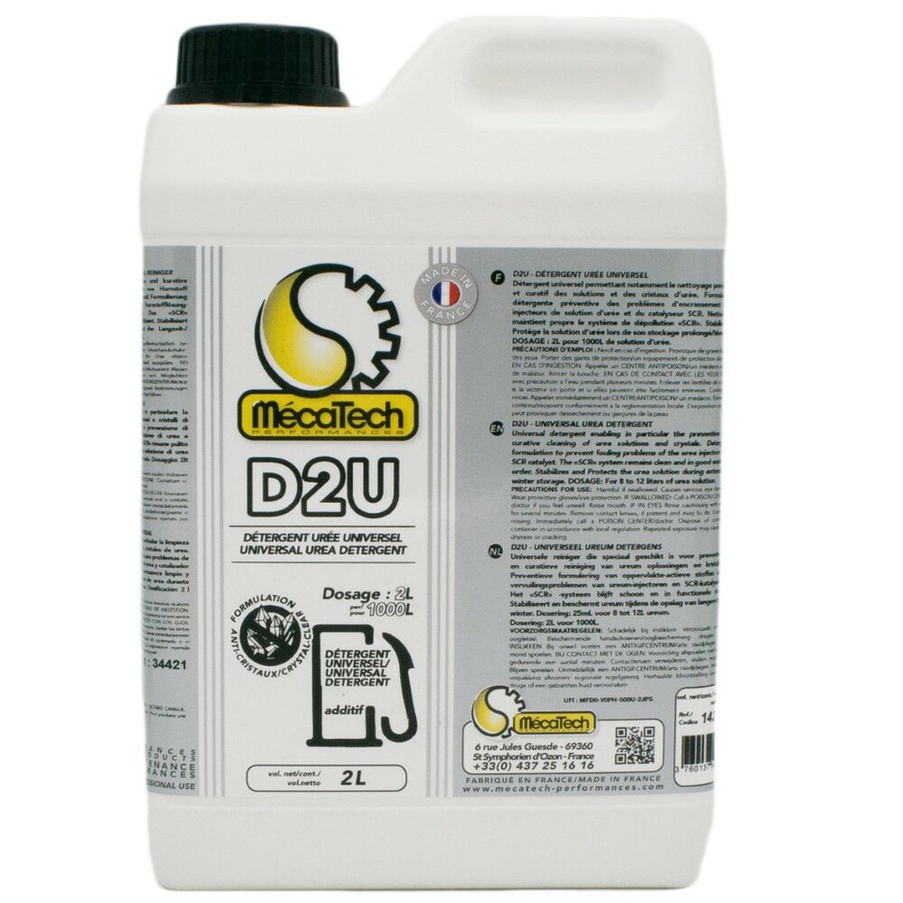 M&eacute;caTech D2U AdBlue Additief 2000ml 942002 (2)