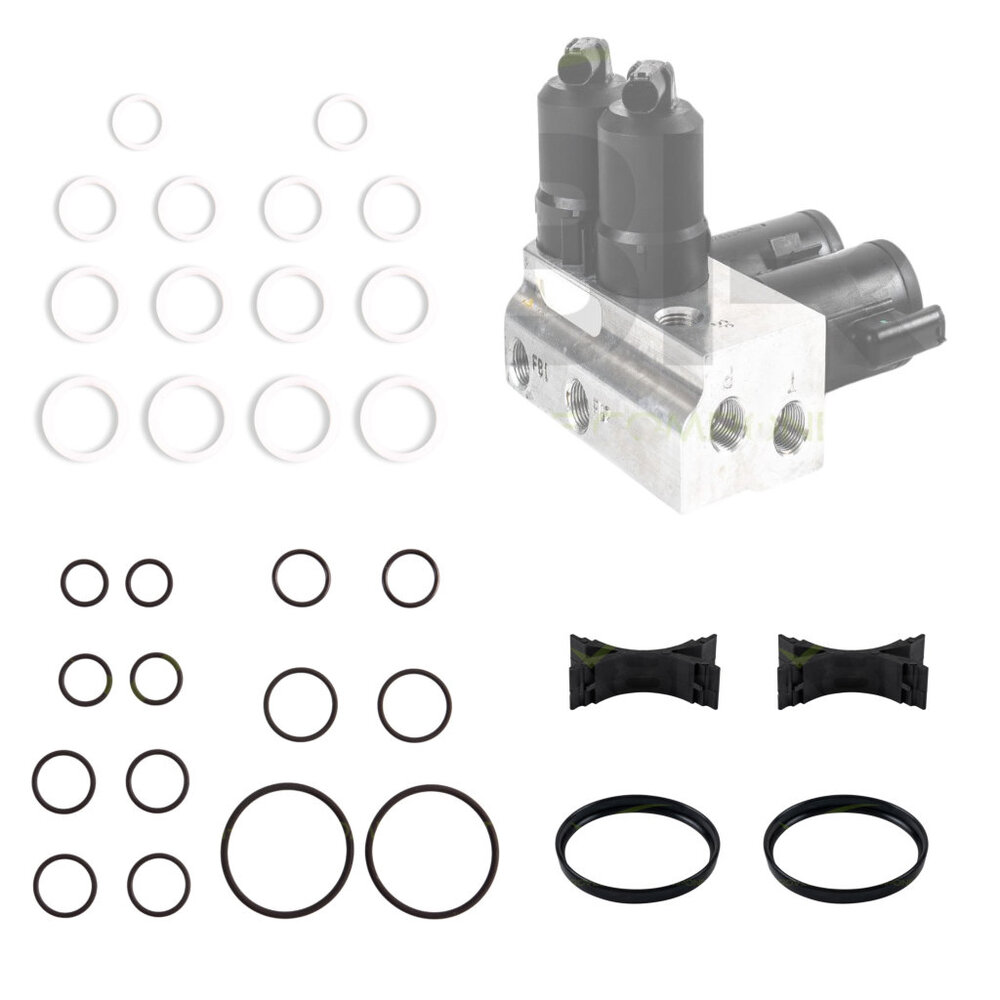 Mercedes ABC Ventielblok Solenoid O-ringen Reparatie Kit X8R0147