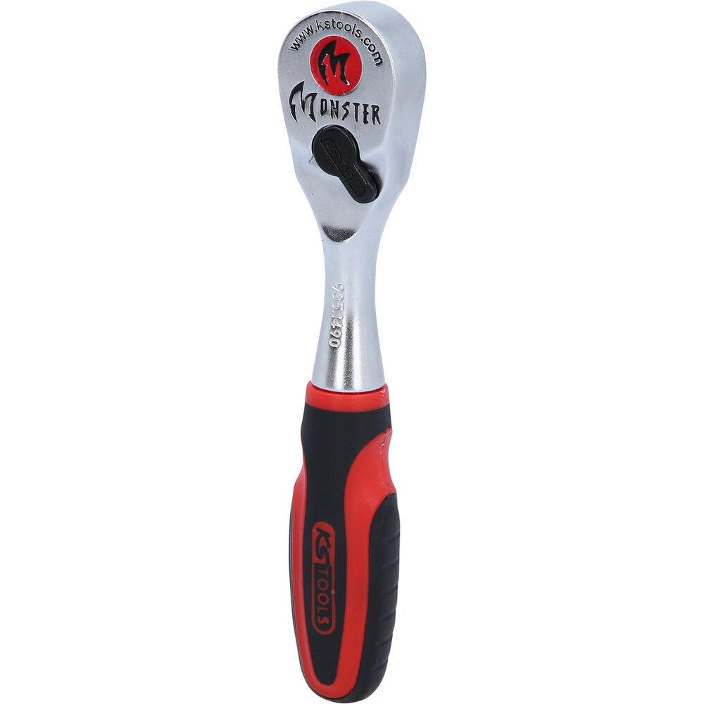 KS Tools Monster 1/4&quot; + 1/2&quot; Omschakelbare Ratel Set 935.0002 (7)