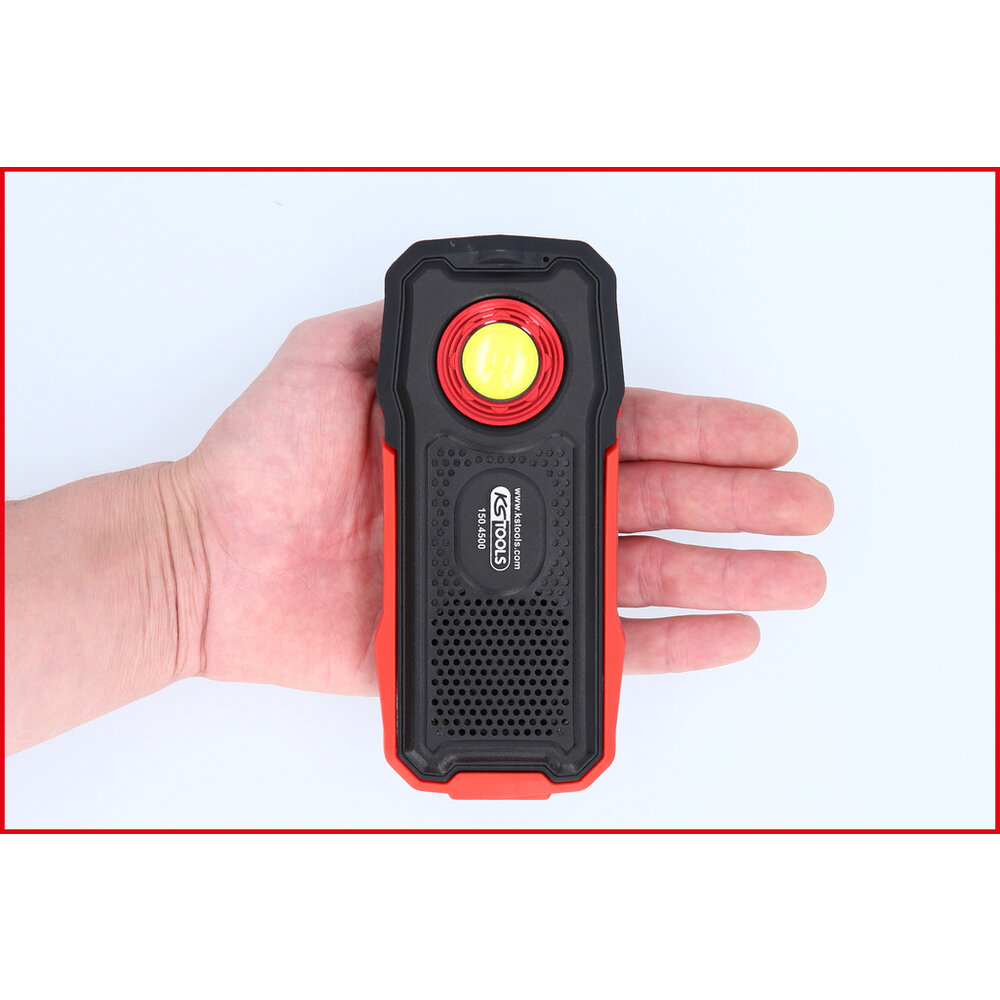 KS Tools Mobiele LED Werklamp Bluetooth Luidspreker 500 lumen 150.4500 (8)
