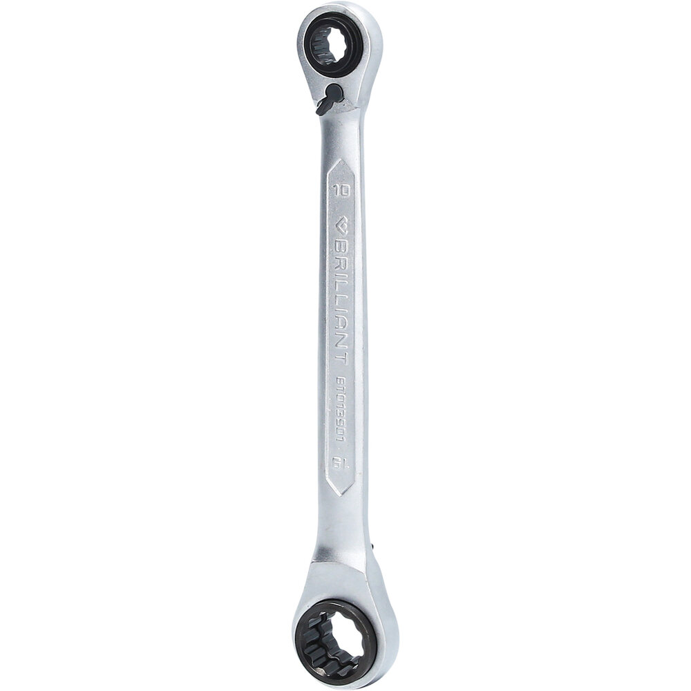 Brilliant Tools 4-in-1 Ringratelsleutel 10x13 17x19 BT013901