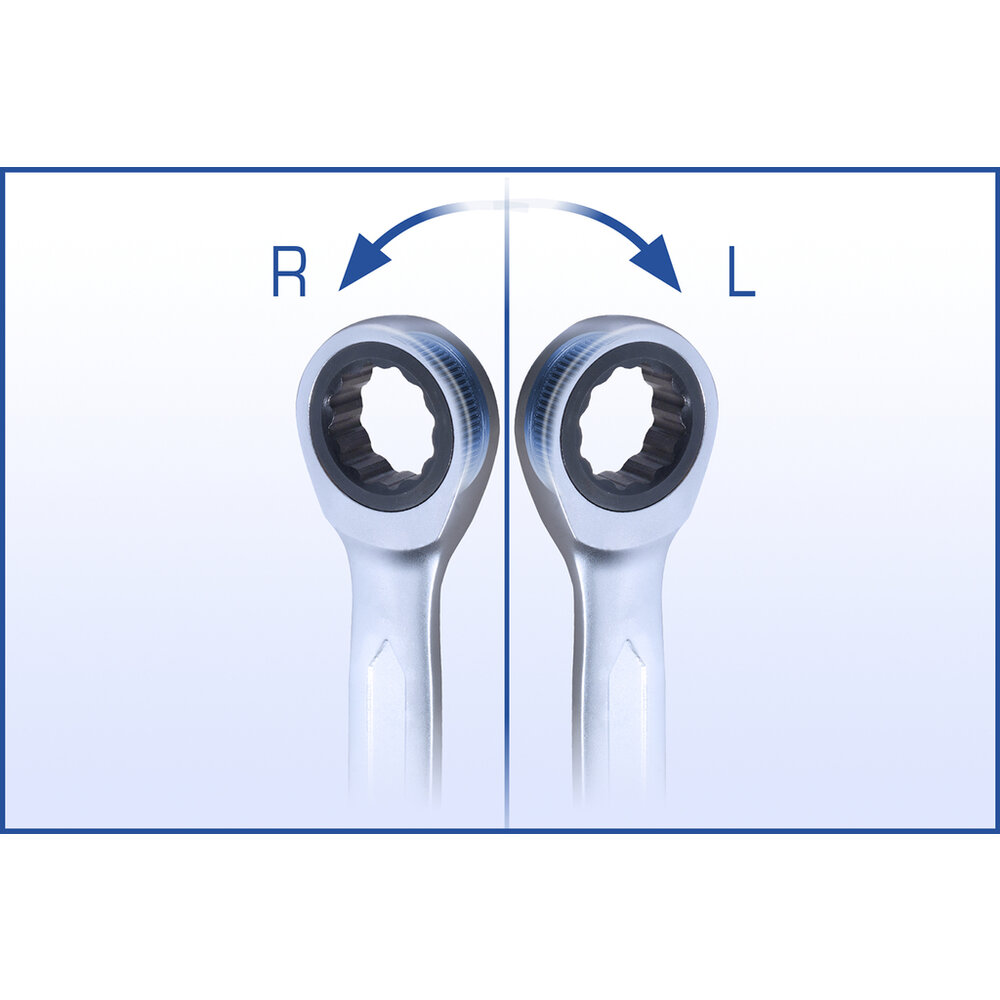 Brilliant Tools Ringratel-Steeksleutelset 8-19mm 12-delig BT013112 (4)