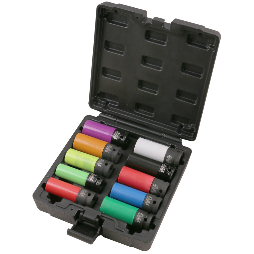 KS Tools 1/2&quot; Krachtdoppenset Aluminiumvelgen 10-delig 515.0890 (4)