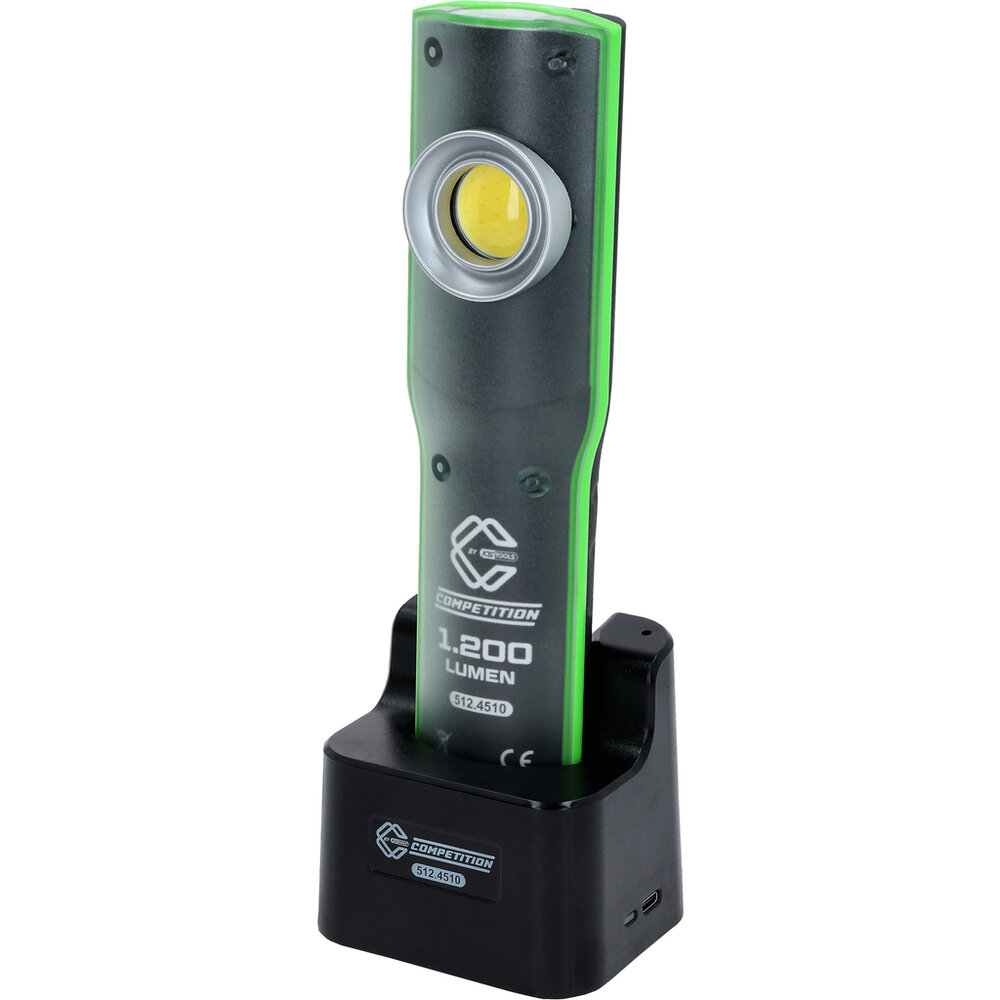 Competition LED-werklamp Dimbaar 1200 Lumen met Dockingstation 512.4510 (1)