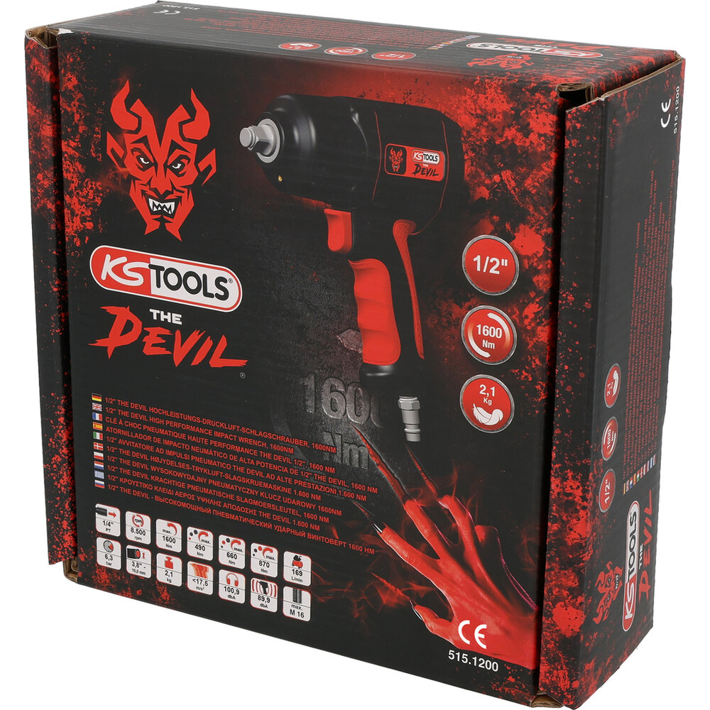 KS Tools 1-2 inch THE DEVIL Krachtige Slagmoersleutel 1600Nm 515.1200 (4)
