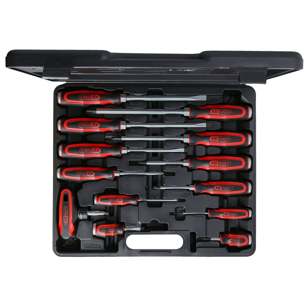 KS Tools ERGOTORQUEmax Schroevendraaierset met Slagkap 13-delig 151.1150 (3)