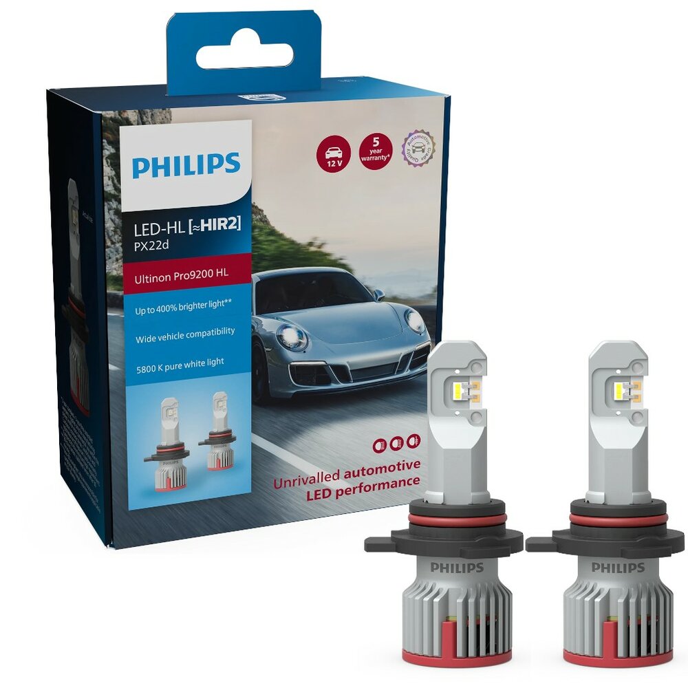 Philips HIR2 LED Ultinon Pro9200 HL 11012U92X2 Autolampen