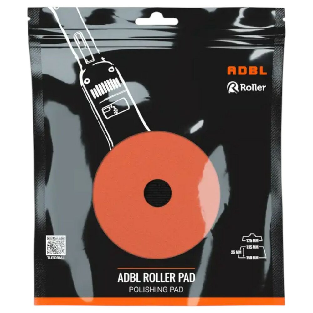 ADBL Roller Pad DA 125mm One Step - Oranje Polijstpad ADB000196 (4)