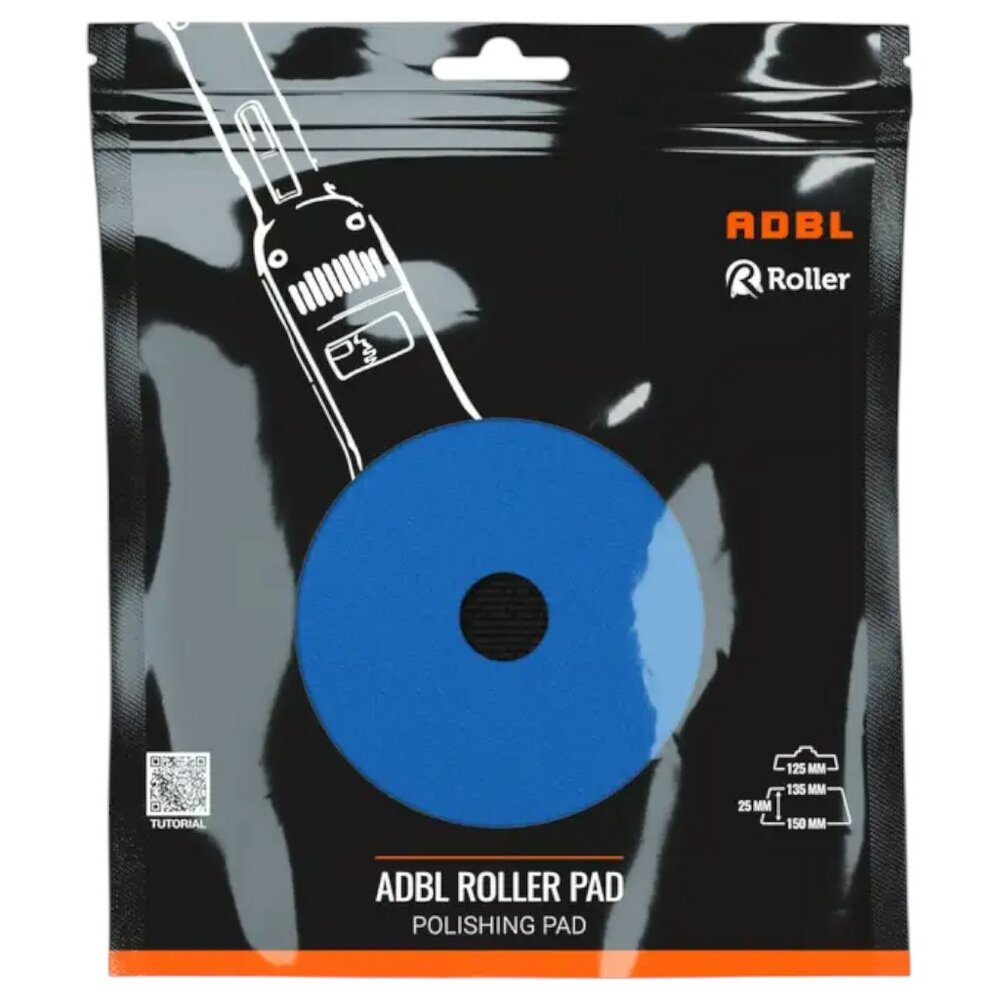 ADBL Roller Pad DA 125mm Hard Cut - Blauwe Polijstpad ADB000188 (4)