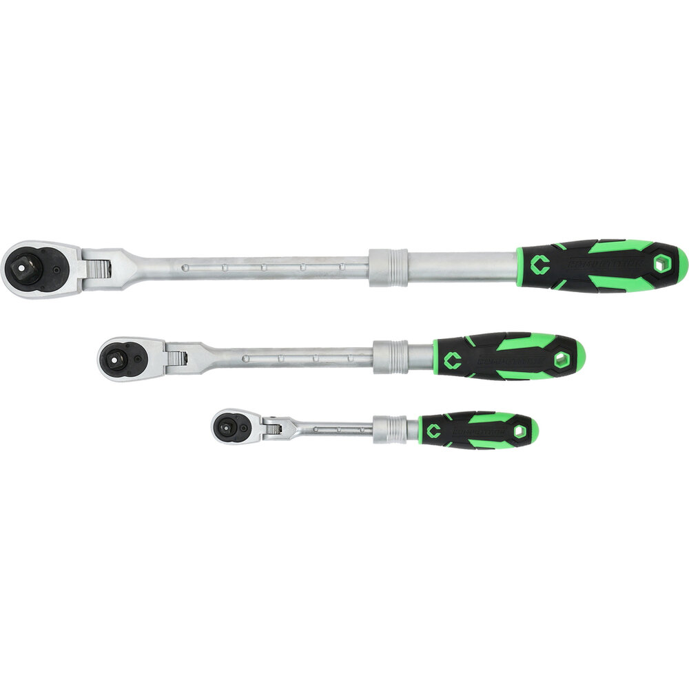 Competition Telescoop-ratel Set 1/4&quot;+3/8&quot;+1/2&quot; 3-delig 512.0103 (3)