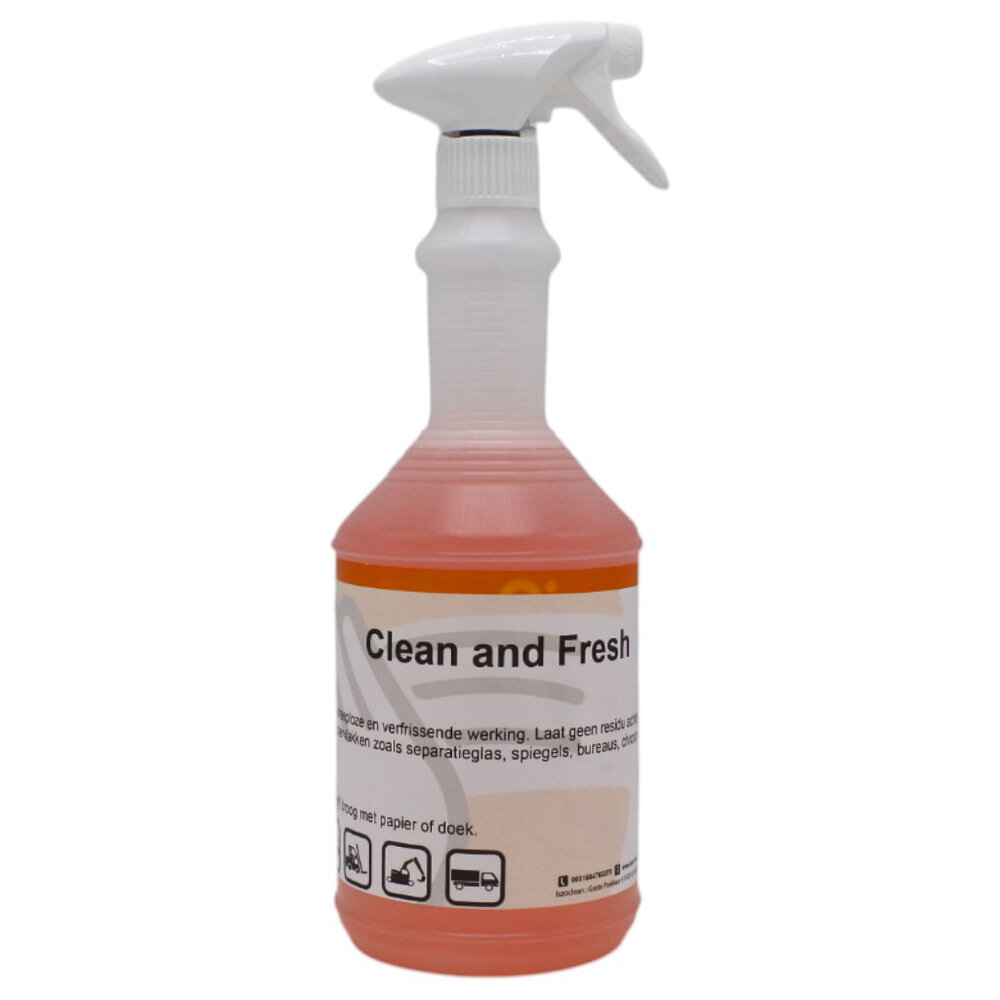 IsZo Clean Clean and Fresh - Krachtige glas- en interieurreiniger 2700-1 (2)
