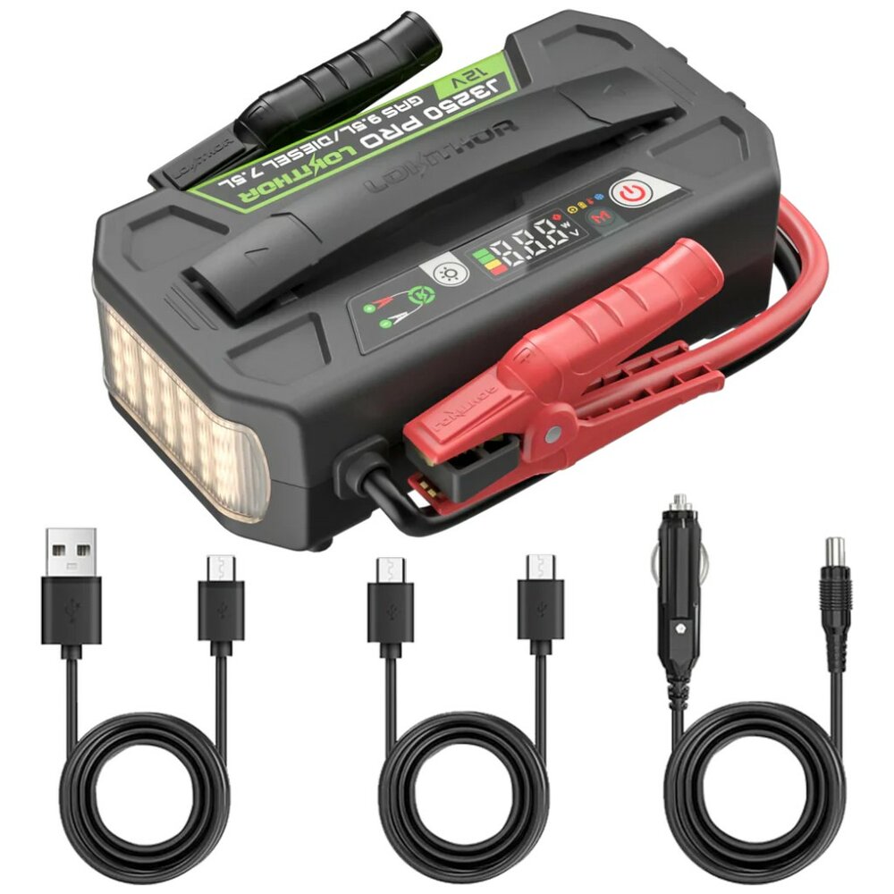 Lokithor J3250 PRO LiFePO4 12V 3250A Jumpstarter (7)
