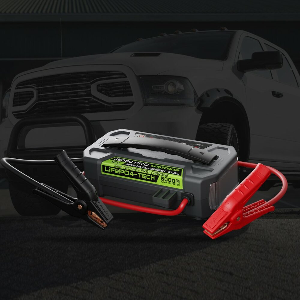 Lokithor J5000 PRO LiFePO4 12V 5000A Jumpstarter (9)
