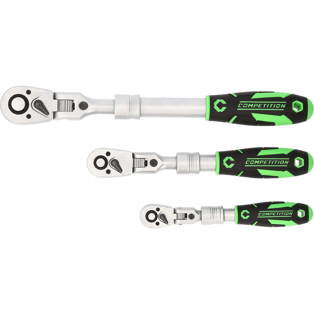 Competition Telescoop-ratel Set 1/4&quot;+3/8&quot;+1/2&quot; 3-delig 512.0103 (1)