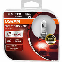 Osram H4 Night Breaker Silver +100% 64193NBS Autolampen