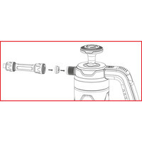 KS Tools Handfoamer Drukpomp Schuim Spuit 1,5 Liter 150.8271 (10)