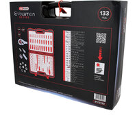 KS Tools Doppenset 12-Kant 1-4 inch + 3-8 inch + 1-2 inch Evolution 133-delig 917.0133 (5)