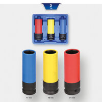 Brilliant Tools 1/2&quot; Krachtdoppenset Aluminium Velgen 3-delig BT691005 (3)