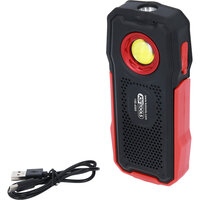 KS Tools Mobiele LED Werklamp Bluetooth Luidspreker 500 lumen 150.4500 (2)