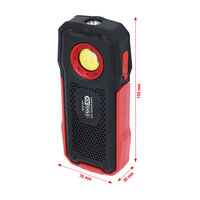KS Tools Mobiele LED Werklamp Bluetooth Luidspreker 500 lumen 150.4500 (4)