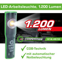 Competition LED-werklamp Dimbaar 1200 Lumen met Dockingstation 512.4510 (6)