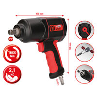KS Tools 1-2 inch THE DEVIL Krachtige Slagmoersleutel 1600Nm 515.1200 (2)