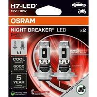 Osram H7 Night Breaker Speed LED Lampen 64210DWNBSP-2HB (4)