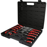 KS Tools ERGOTORQUEmax Schroevendraaierset met Slagkap 13-delig 151.1150