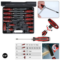 KS Tools ERGOTORQUEmax Schroevendraaierset met Slagkap 13-delig 151.1150 (2)