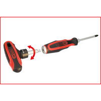 KS Tools ERGOTORQUEmax Schroevendraaierset met Slagkap 13-delig 151.1150 (5)