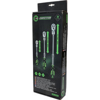 Competition Telescoop-ratel Set 1/4&quot;+3/8&quot;+1/2&quot; 3-delig 512.0103 (12)