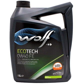 Wolf Ecotech 0W40 FE 5 Liter 8320903