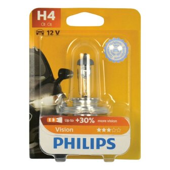 Philips H4 Vision 60/55W 12V 12342PRB1 Autolamp (4)