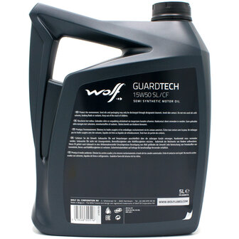 Wolf Guardtech 15W50 SL CF Motorolie 5 Liter 8300516 (3)