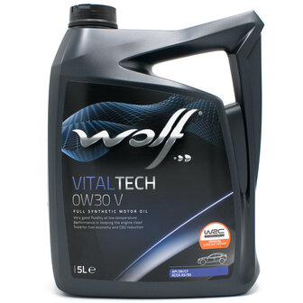 Wolf Vitaltech 0W30 V Motorolie 5 Liter 8324260