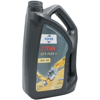 Fuchs Titan GT1 Flex 3 SAE 5W40 Motorolie 5 Liter 601896989 (2)