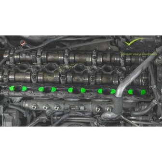 Volvo D5 2.4L Diesel Wervelkleppen Swirl Flaps Verwijder Kit X8R0271 (11)