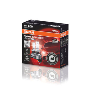 Osram H7-LED Night Breaker LED GEN2 64210DWNBG2 Autolampen (4)