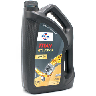 Fuchs Titan GT1 Flex 5 SAE 0W20 Motorolie 5 Liter 602008138 (2)