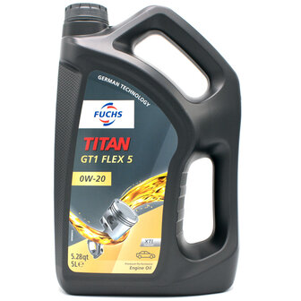 Fuchs Titan GT1 Flex 5 SAE 0W20 Motorolie 5 Liter 602008138