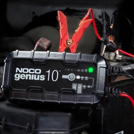 merknaam wassen huiswerk Noco Genius 10 Acculader Druppellader Kopen? | Vehicle Equipment Online  Store