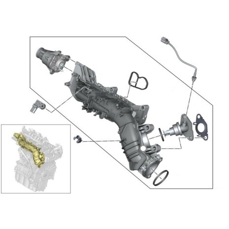 BMW Diesel B37 Wervelkleppen - Swirl Flaps Verwijder Kit VQP0190 (5)