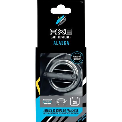 AXE Luchtverfrisser Alaska Aluminium Houder + 2 Sticks 71035