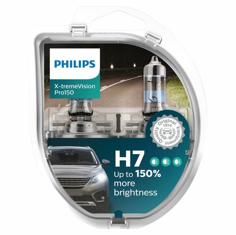 Philips H7 X-treme Vision Pro150 12972XVPS2 Autolampen (2)
